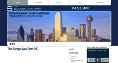 Desktop Screenshot of bungerlaw.com